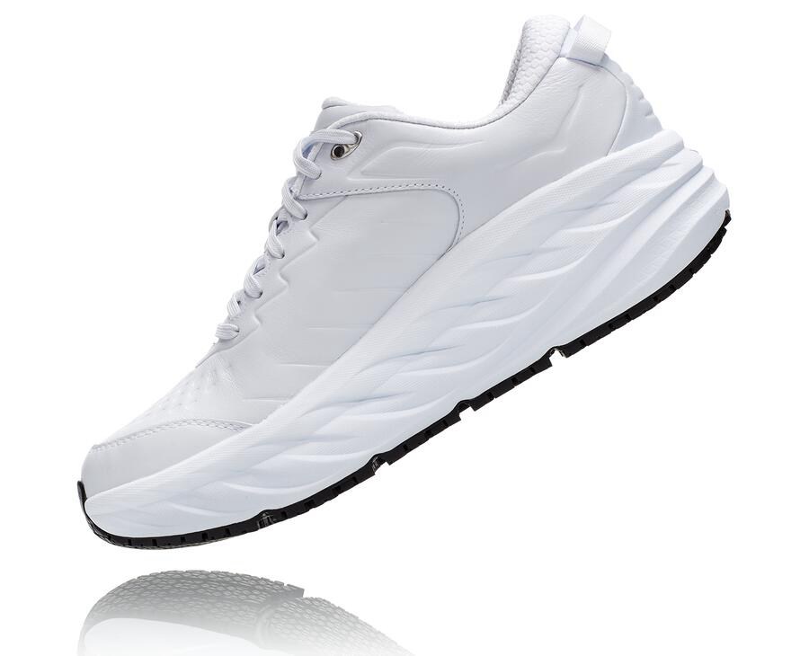 Tenis Hoka One One Hombre Blancos - Bondi Sr - SJFW68374